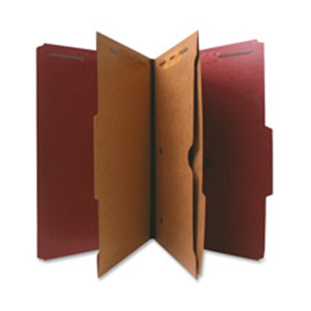 Davenport Classification Folder- Two-Pocket- .4 Cut- Legal- Red DA824311
